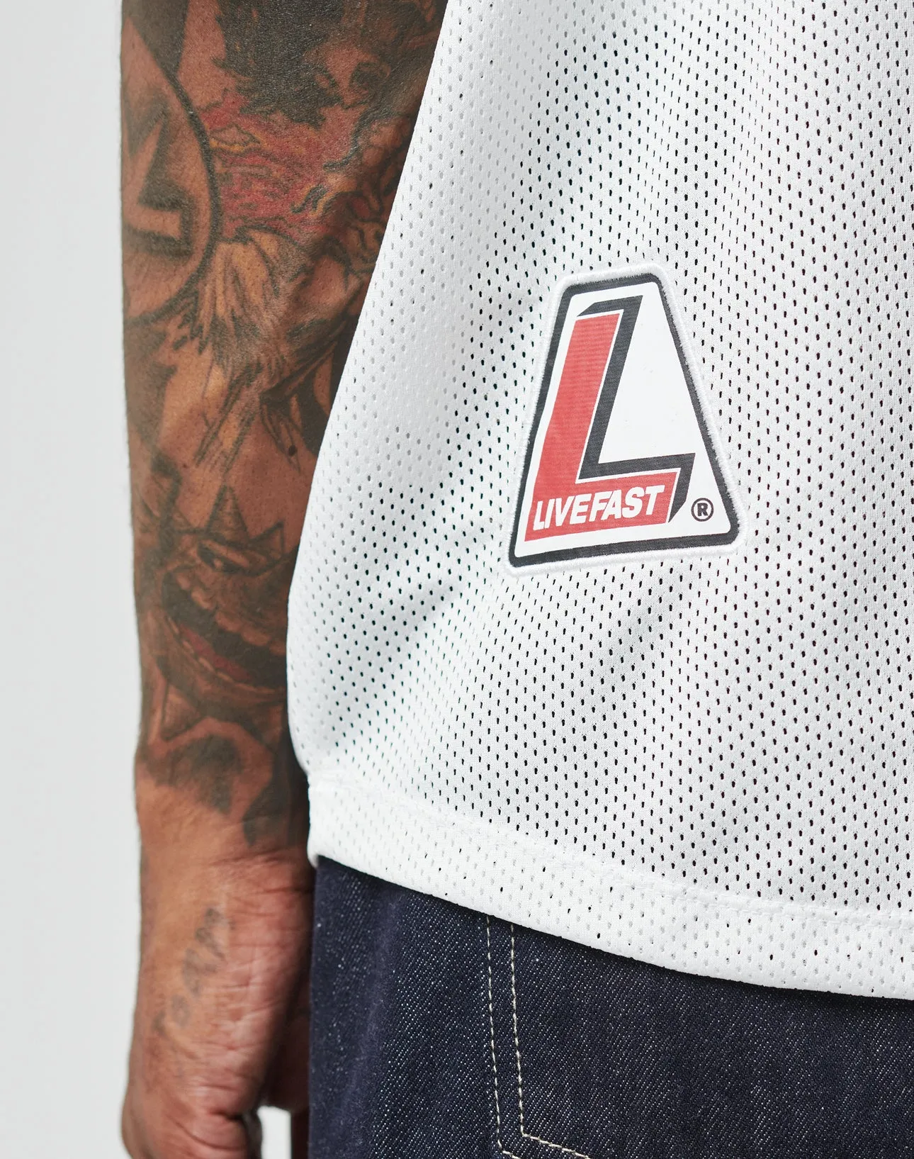 LFDY Mesh Jersey sold by Live Fast Die Young product image thumbnail 4