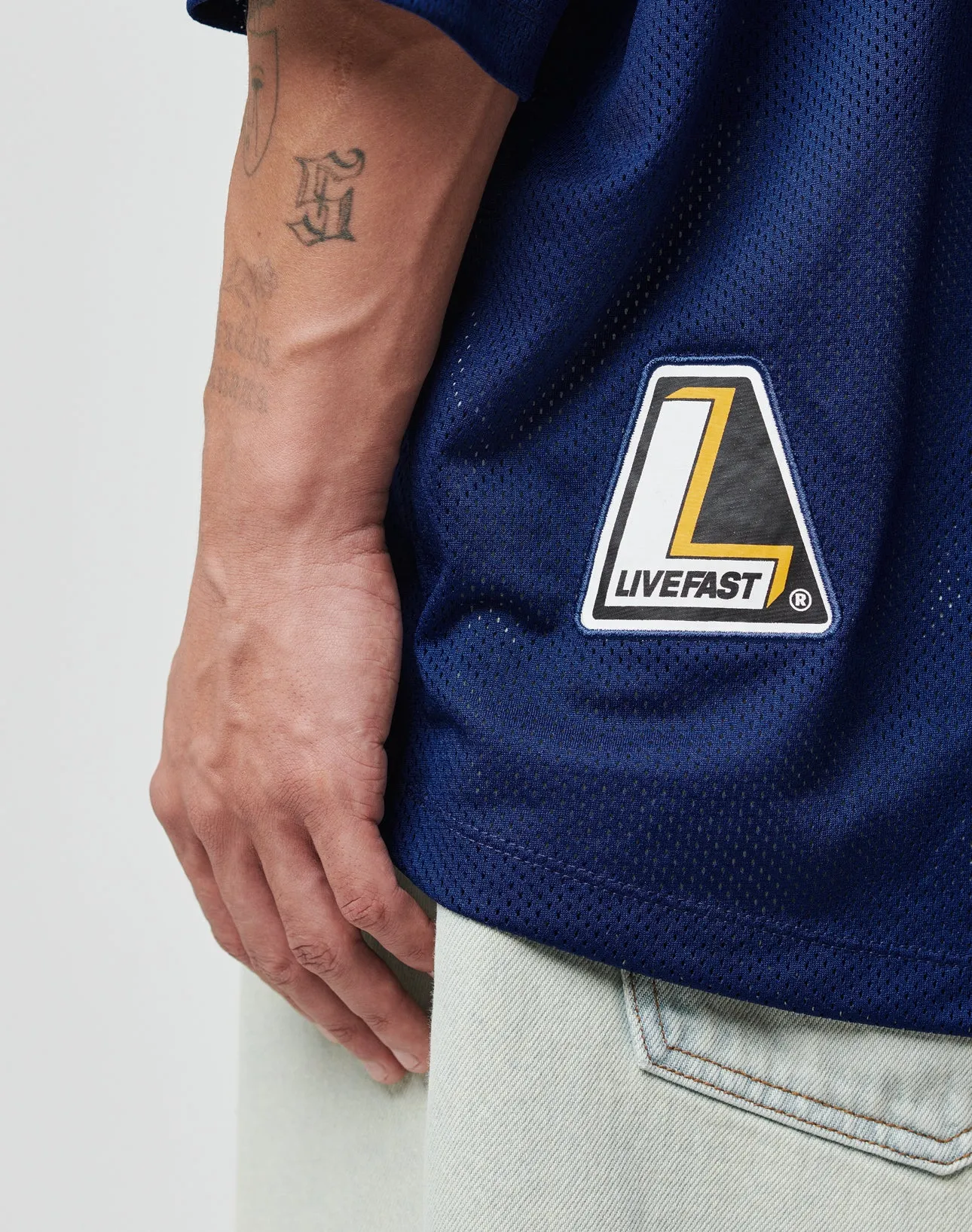 LFDY Mesh Jersey sold by Live Fast Die Young product image thumbnail 4