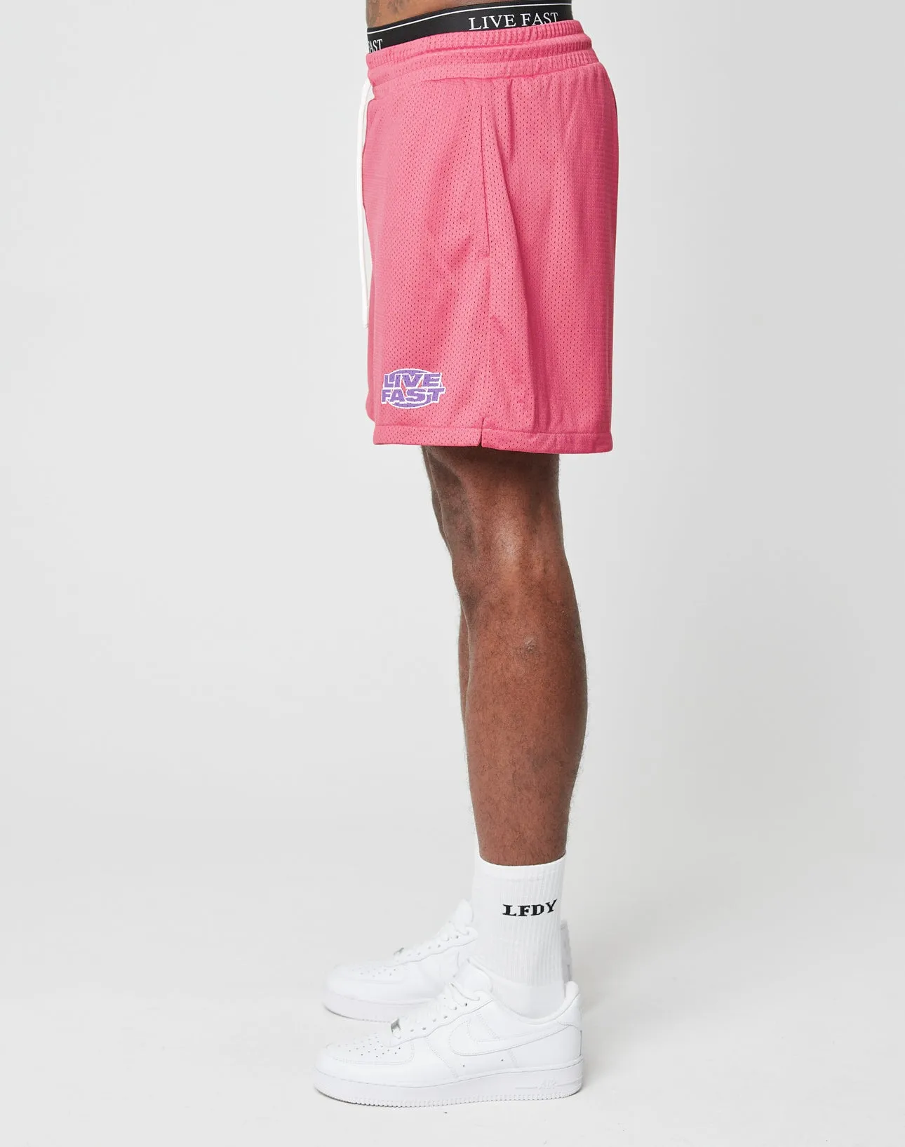 LFDY Oval Mesh Shorts sold by Live Fast Die Young product image thumbnail 4