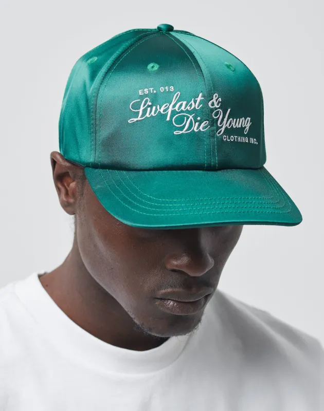 LFDY Satin Snapback sold by Live Fast Die Young