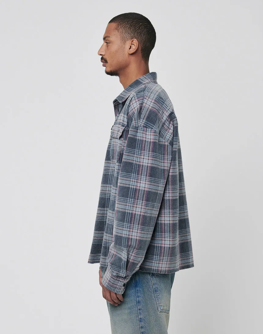 Loose Flannel Shirt sold by Live Fast Die Young product image thumbnail 3