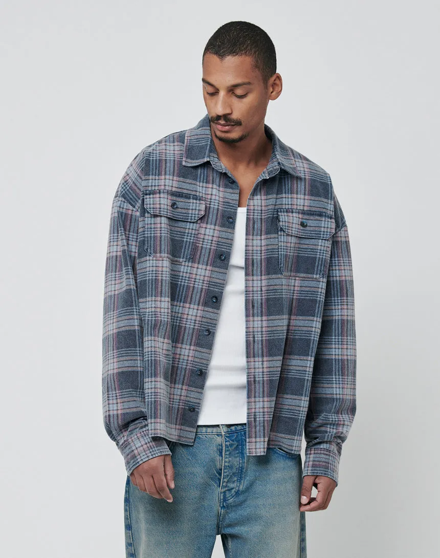 Loose Flannel Shirt sold by Live Fast Die Young product image thumbnail 5