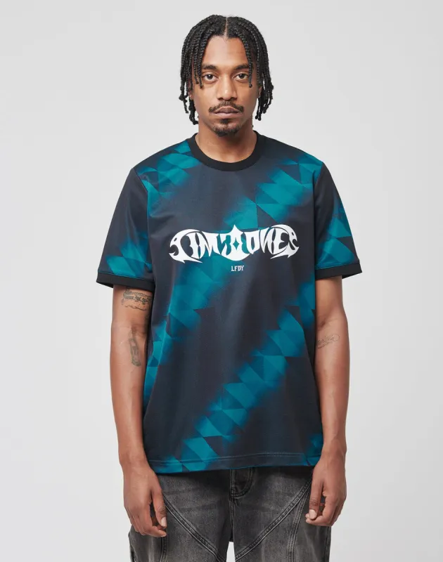 Live Fast Jersey Tee sold by Live Fast Die Young