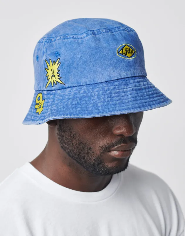 Multi Patch Bucket Hat sold by Live Fast Die Young