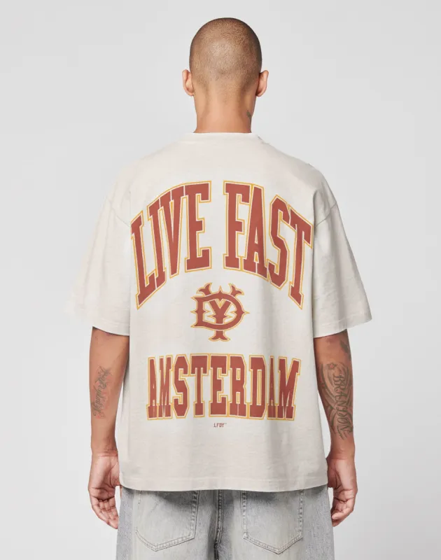 Live Fast Amsterdam Tee sold by Live Fast Die Young