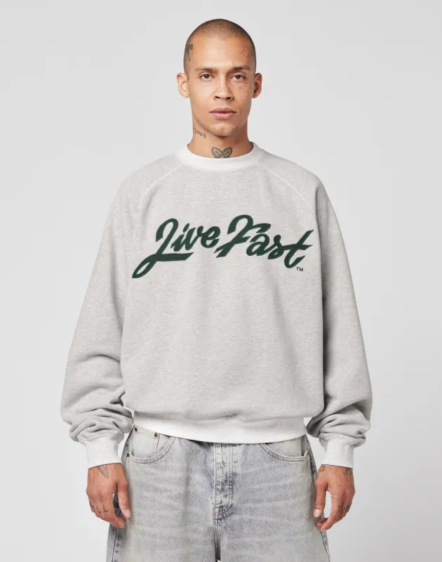 LFDY Script Sweater sold by Live Fast Die Young