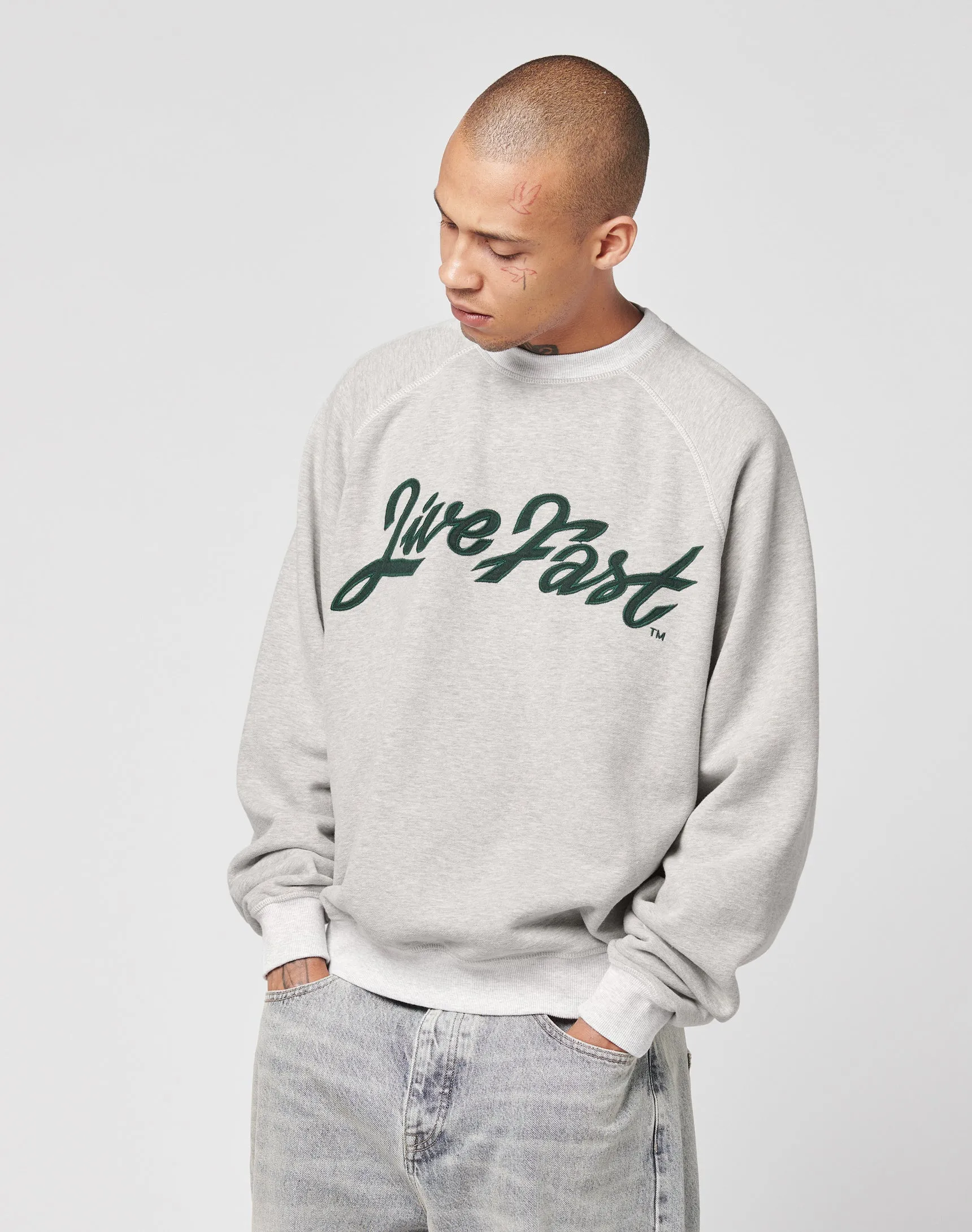 LFDY Script Sweater sold by Live Fast Die Young product image thumbnail 5