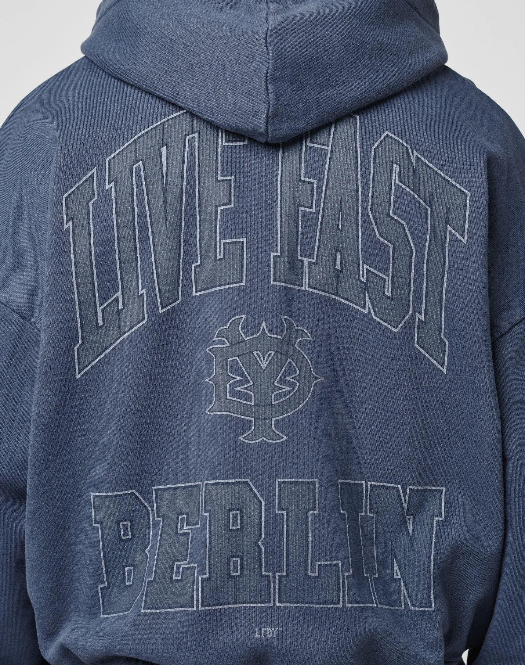 Live Fast Berlin Hooded Zip sold by Live Fast Die Young product image thumbnail 3