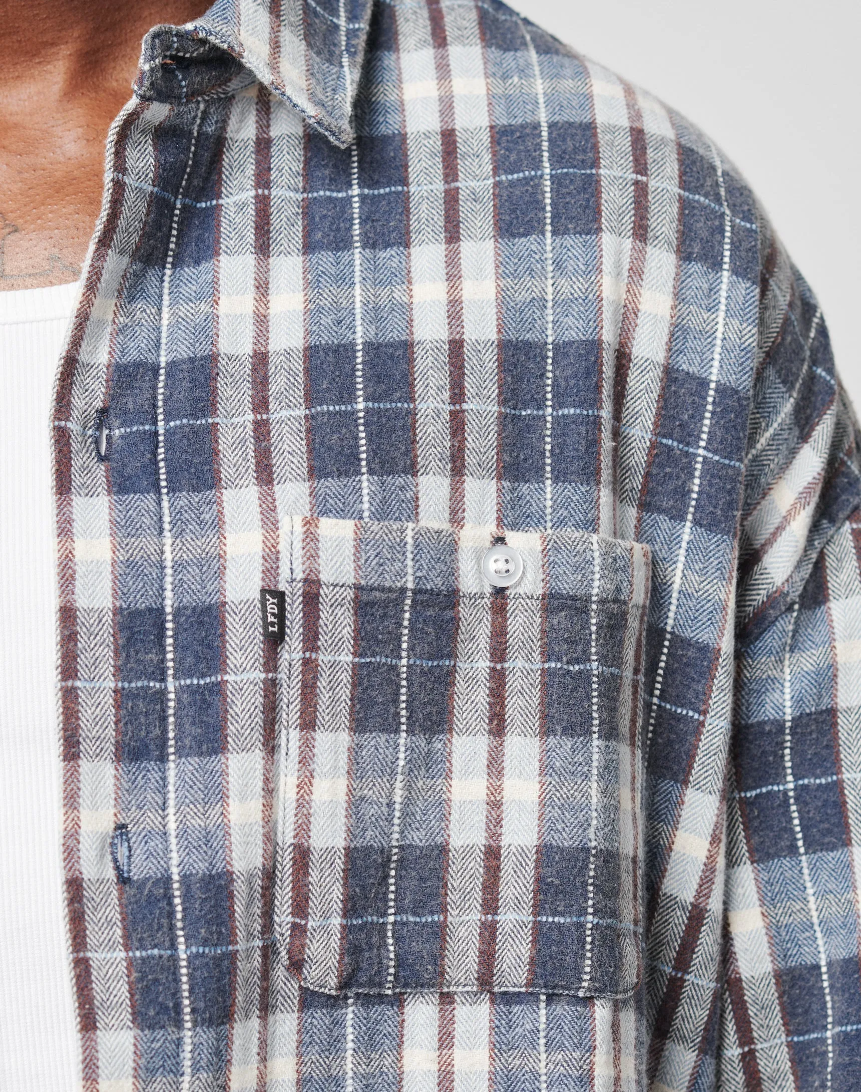 Vintage Flannel sold by Live Fast Die Young product image thumbnail 2