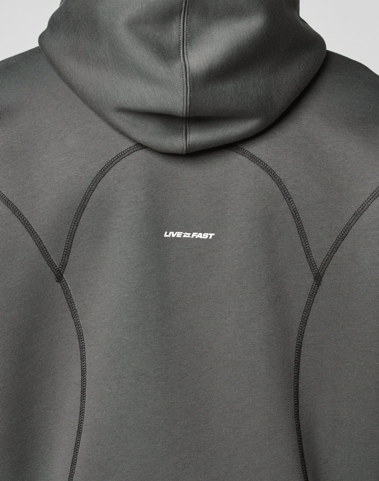 LFDY Active Fleece Hooded Zip sold by Live Fast Die Young product image thumbnail 5