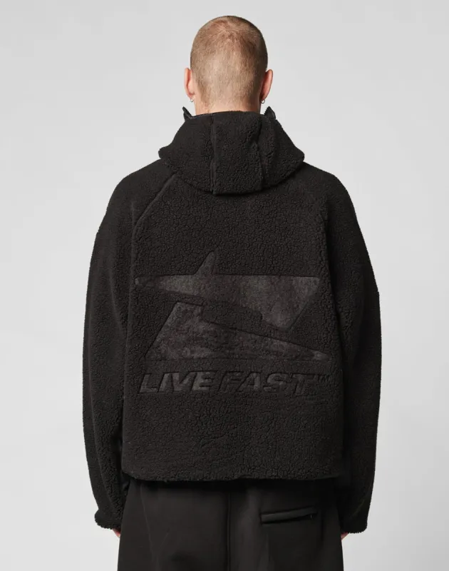 Live Fast Teddy Jacket sold by Live Fast Die Young