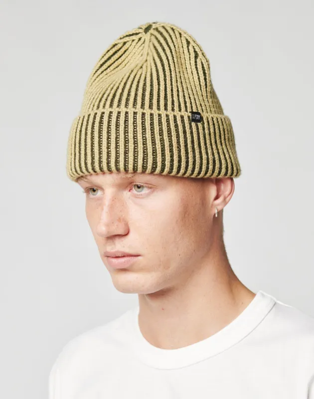 2 Tone Rib Knit Beanie sold by Live Fast Die Young