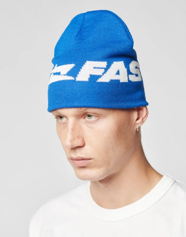 Live Fast Jacquard Beanie sold by Live Fast Die Young