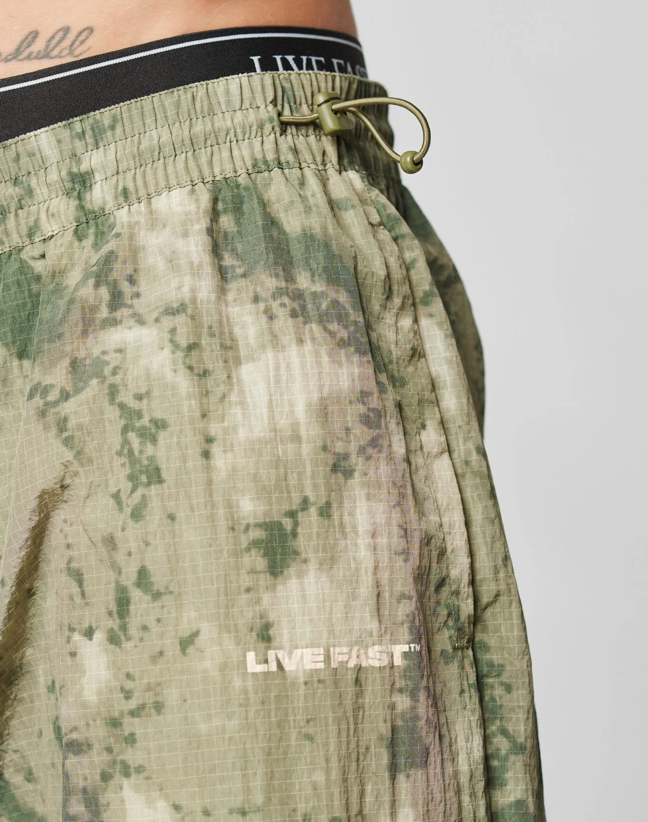 Live Fast Nylon Pants sold by Live Fast Die Young product image thumbnail 2