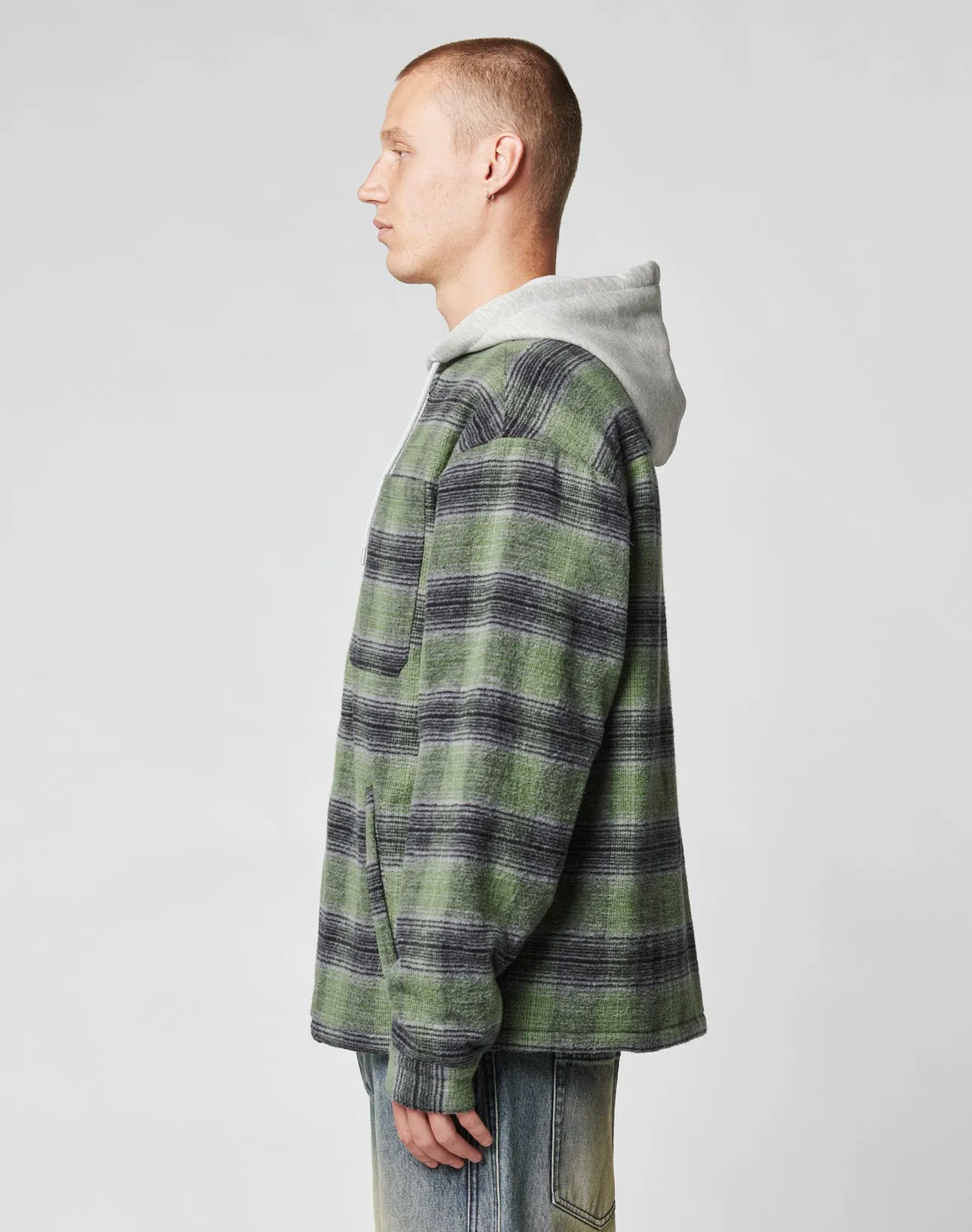 Vintage Padded Hooded Flannel sold by Live Fast Die Young product image thumbnail 4