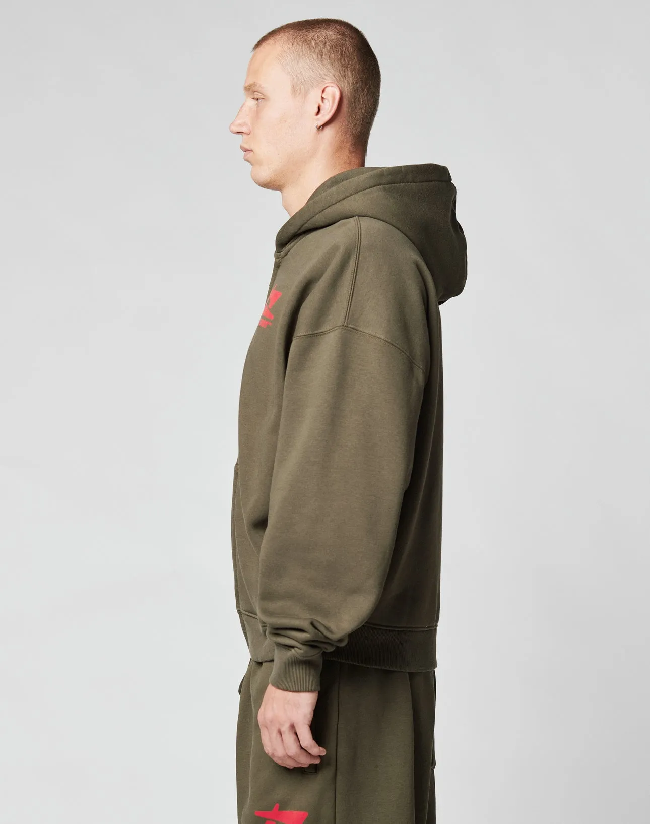 Live Fast Sweatsuit Jacket sold by Live Fast Die Young product image thumbnail 3