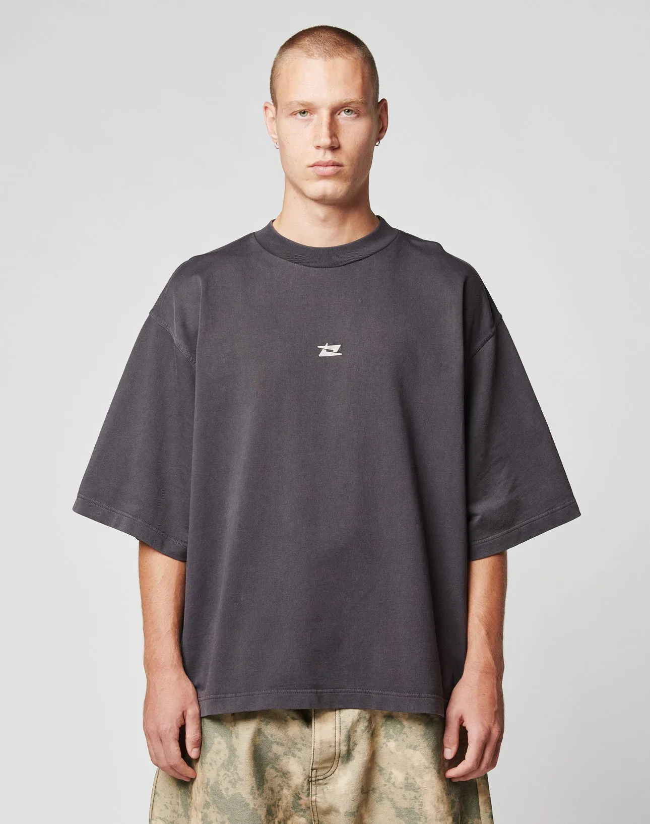 Live Fast Cropped Oversized Tee sold by Live Fast Die Young product image thumbnail 2