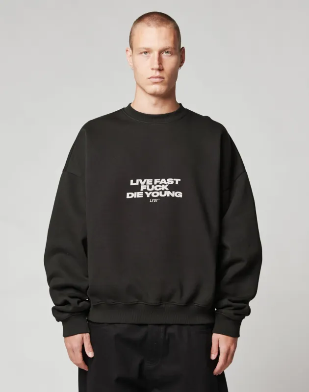 Fuck Die Young Sweater sold by Live Fast Die Young