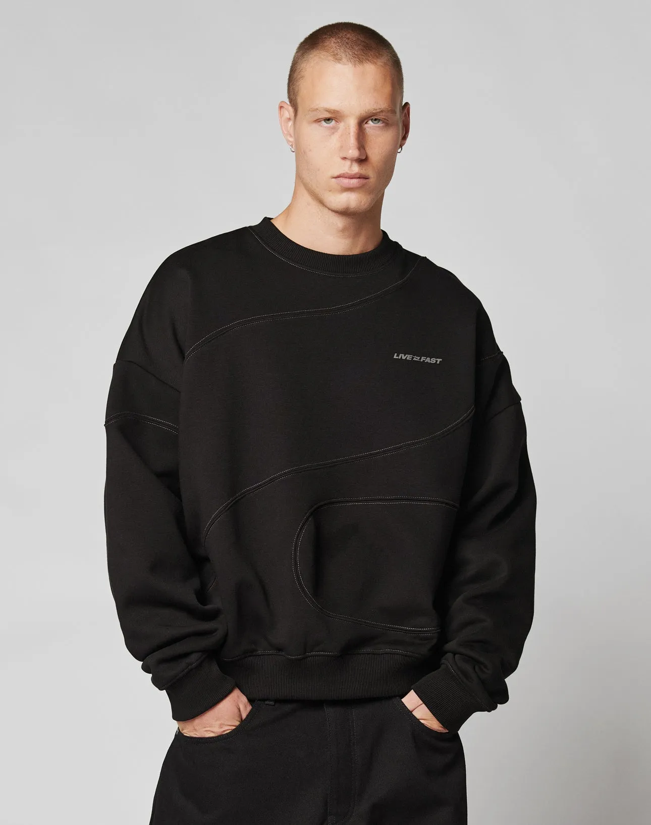 LFDY Wavy Sweater sold by Live Fast Die Young product image thumbnail 5