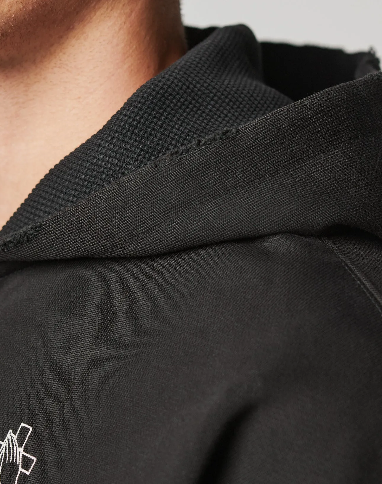 LFDY Praying Hooded Zip sold by Live Fast Die Young product image thumbnail 5