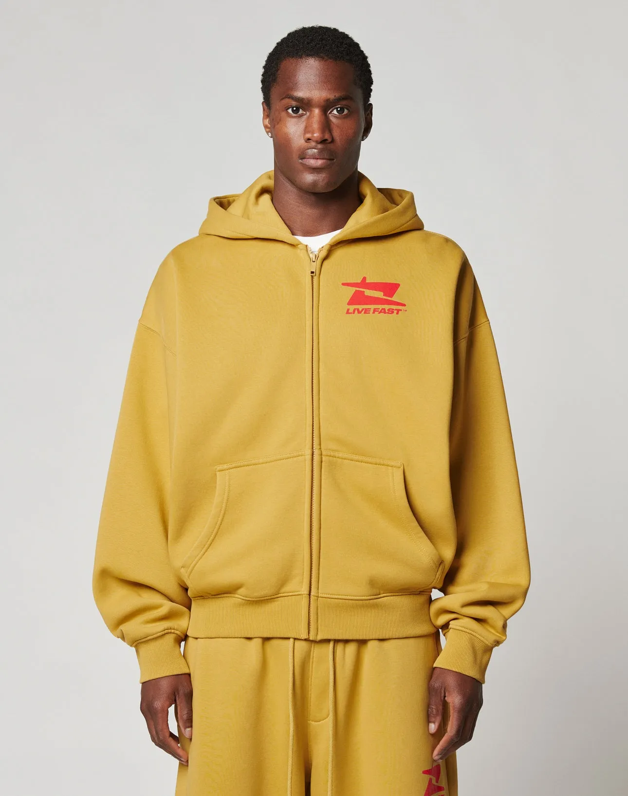 Live Fast Sweatsuit Jacket sold by Live Fast Die Young