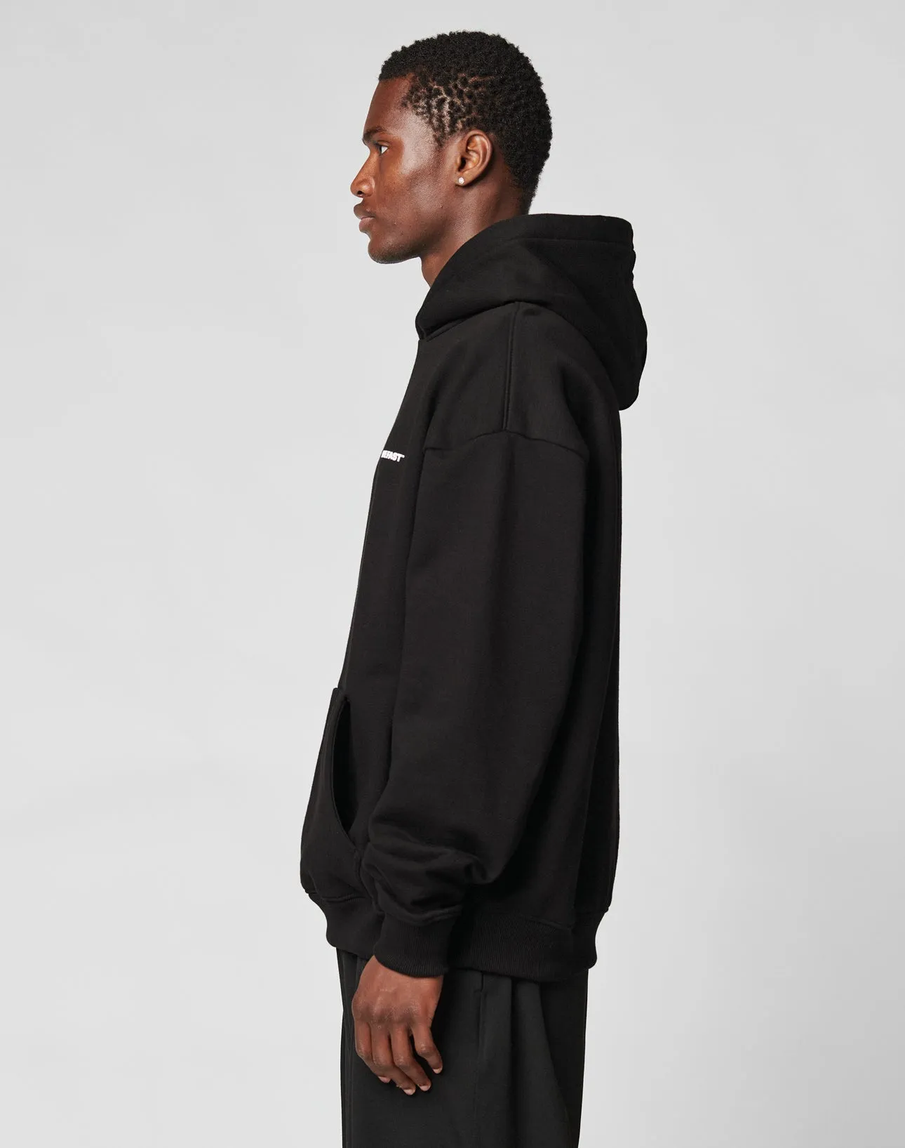 Live Fast Plain Hooded sold by Live Fast Die Young product image thumbnail 3