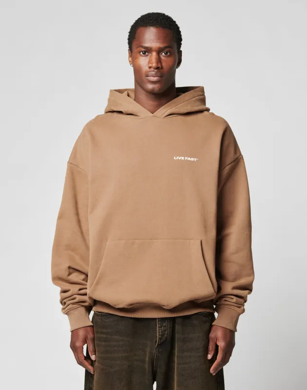 Live Fast Plain Hooded sold by Live Fast Die Young