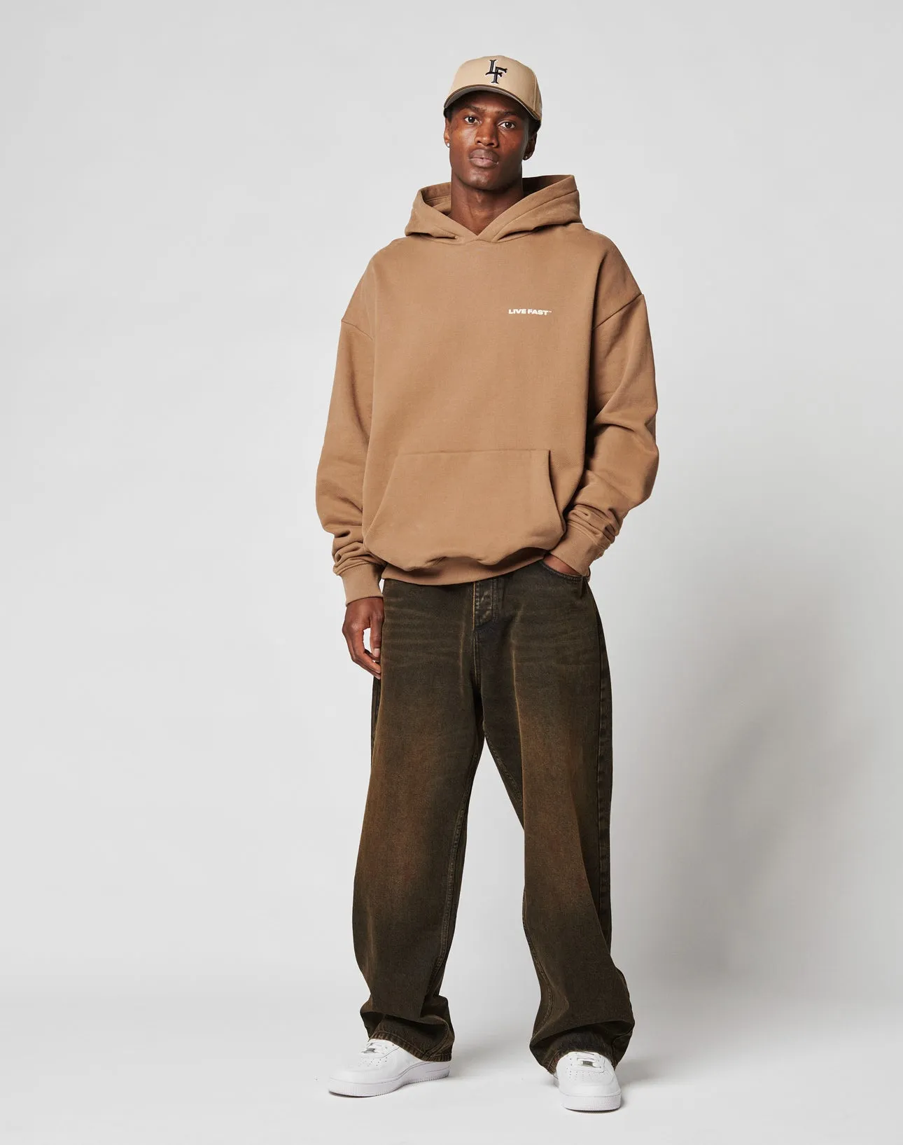 Live Fast Plain Hooded sold by Live Fast Die Young product image thumbnail 5