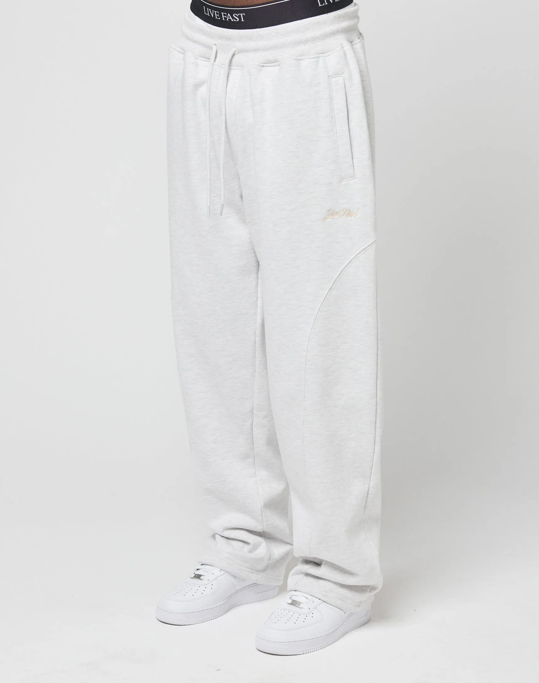 Basic Wide Jogger sold by Live Fast Die Young