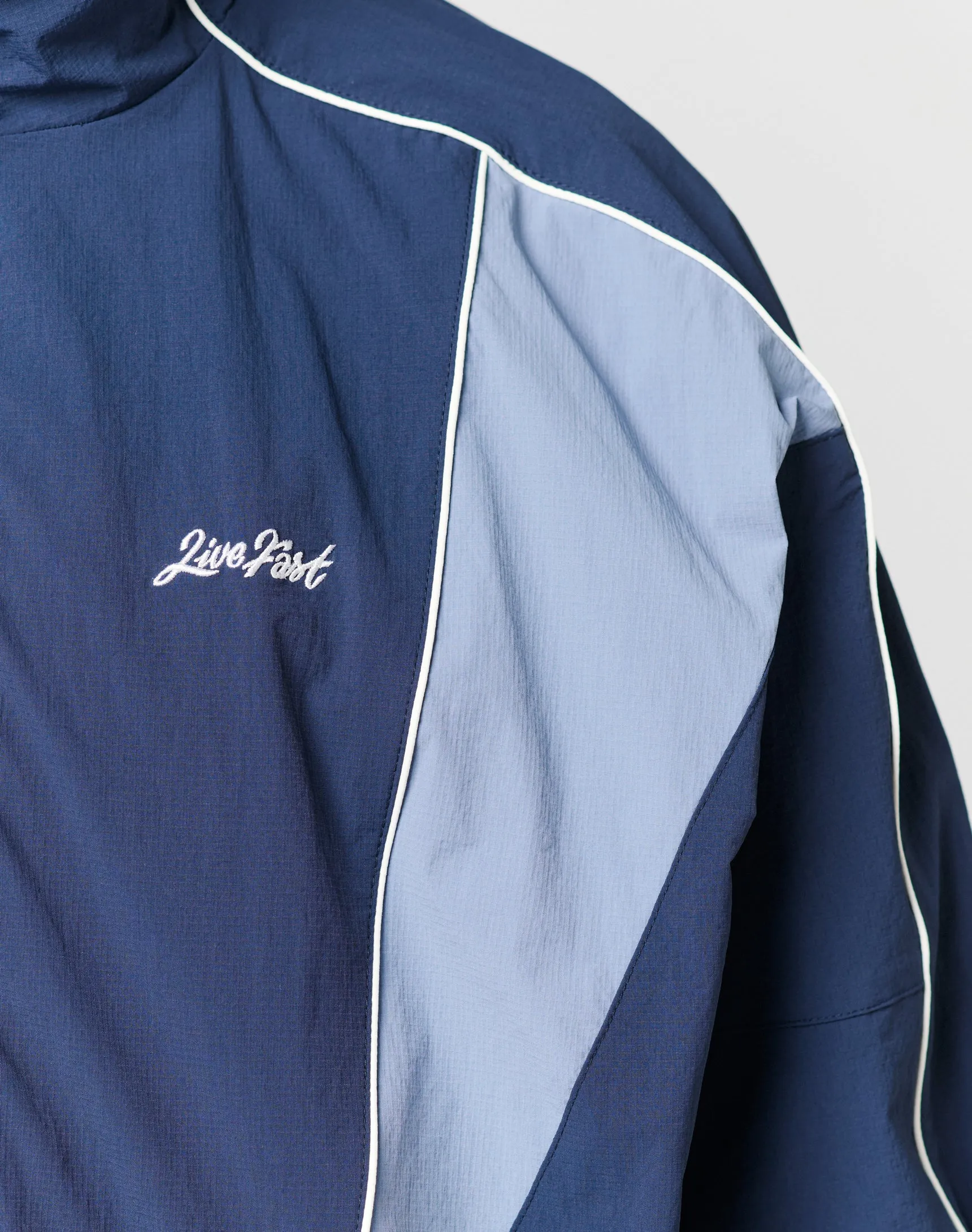 Basic Nylon Trackjacket sold by Live Fast Die Young product image thumbnail 2