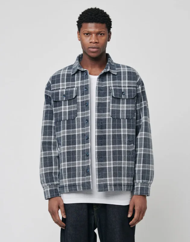 Padded Flannel Shacket sold by Live Fast Die Young