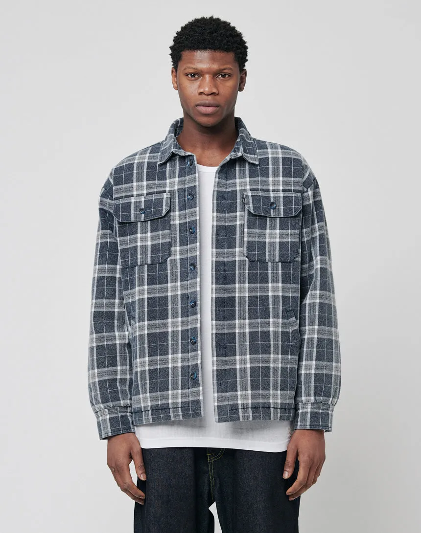 Padded Flannel Shacket sold by Live Fast Die Young