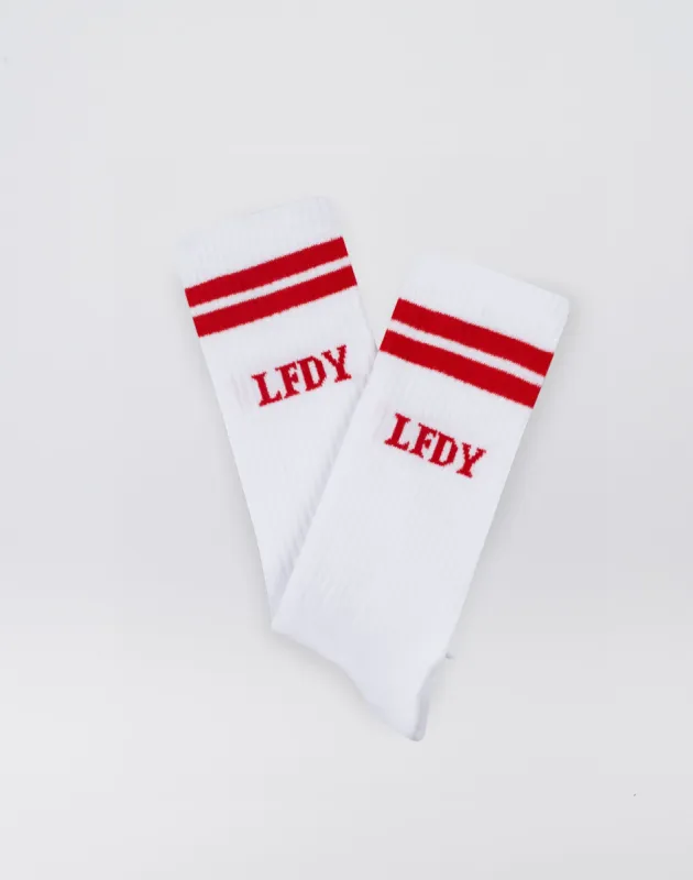 LFDY Logo Socks (2 Pack) sold by Live Fast Die Young