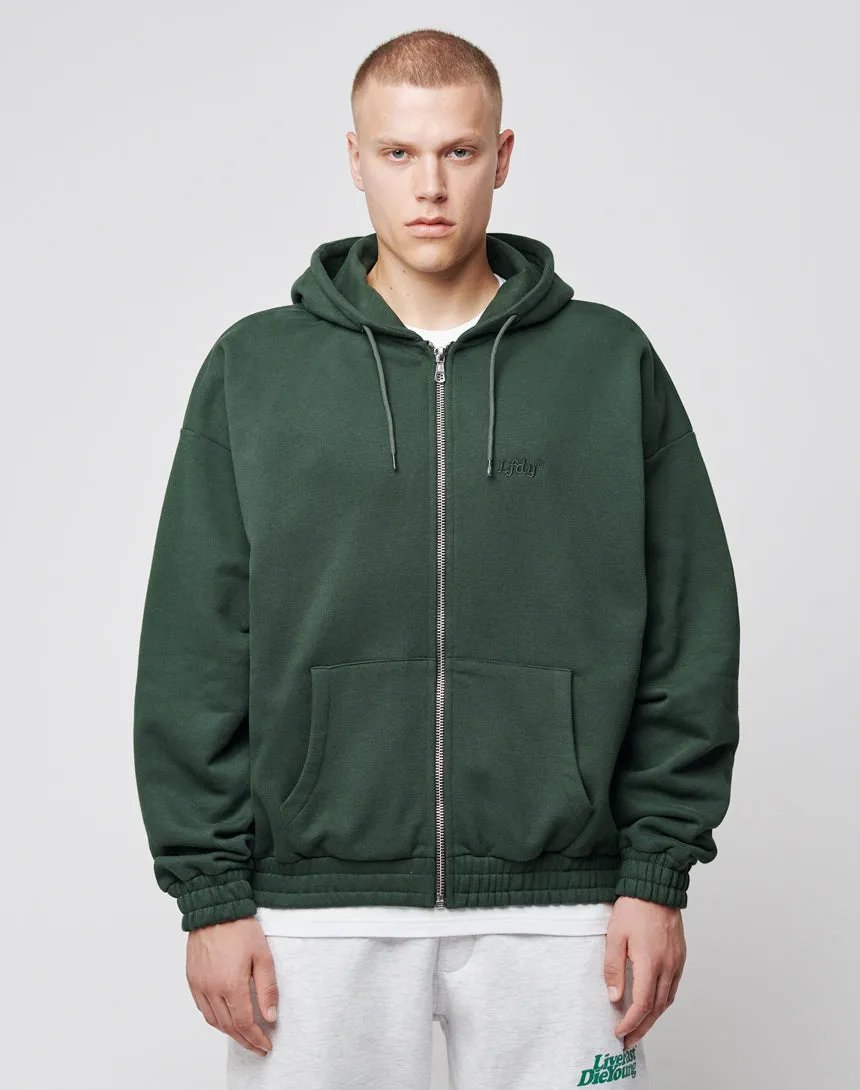 Hooded Zip sold by Live Fast Die Young