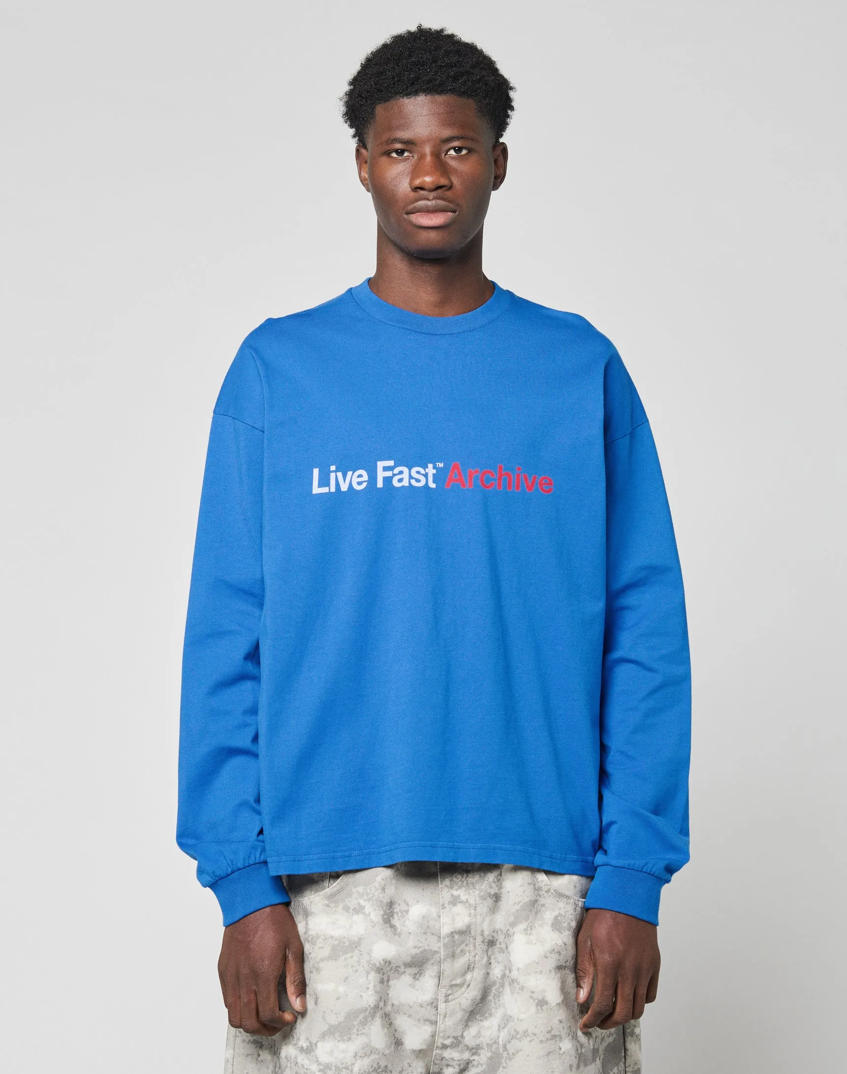 Live Fast Archive Longsleeve sold by Live Fast Die Young