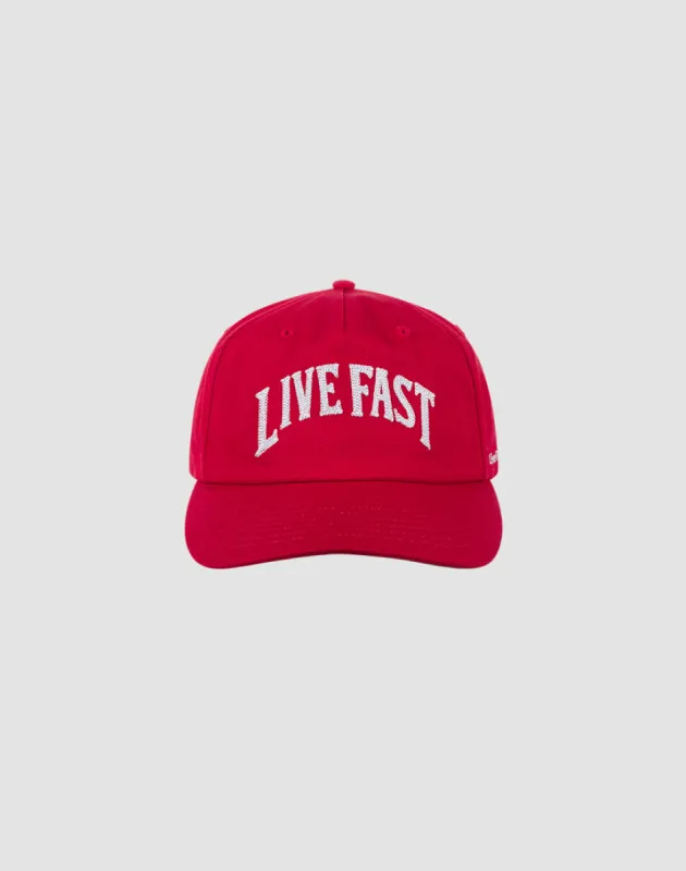 Live Fast Unstructured Cap sold by Live Fast Die Young