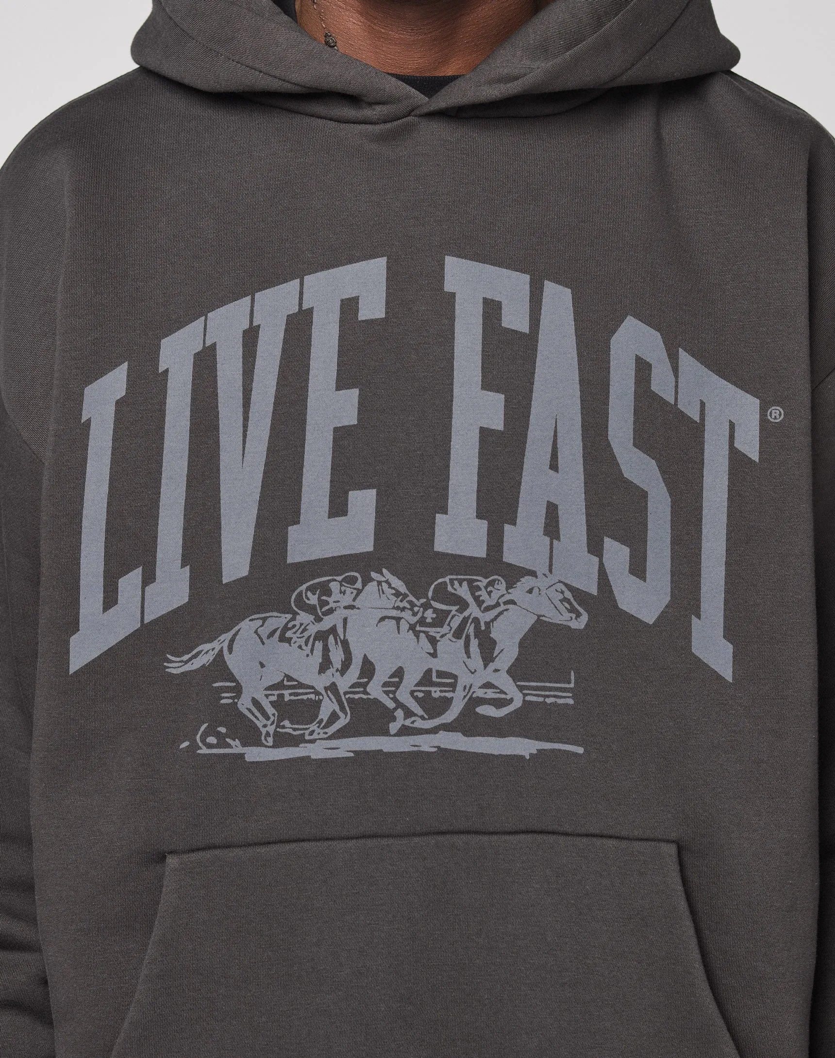 Live Fast Stallion Hooded sold by Live Fast Die Young product image thumbnail 2