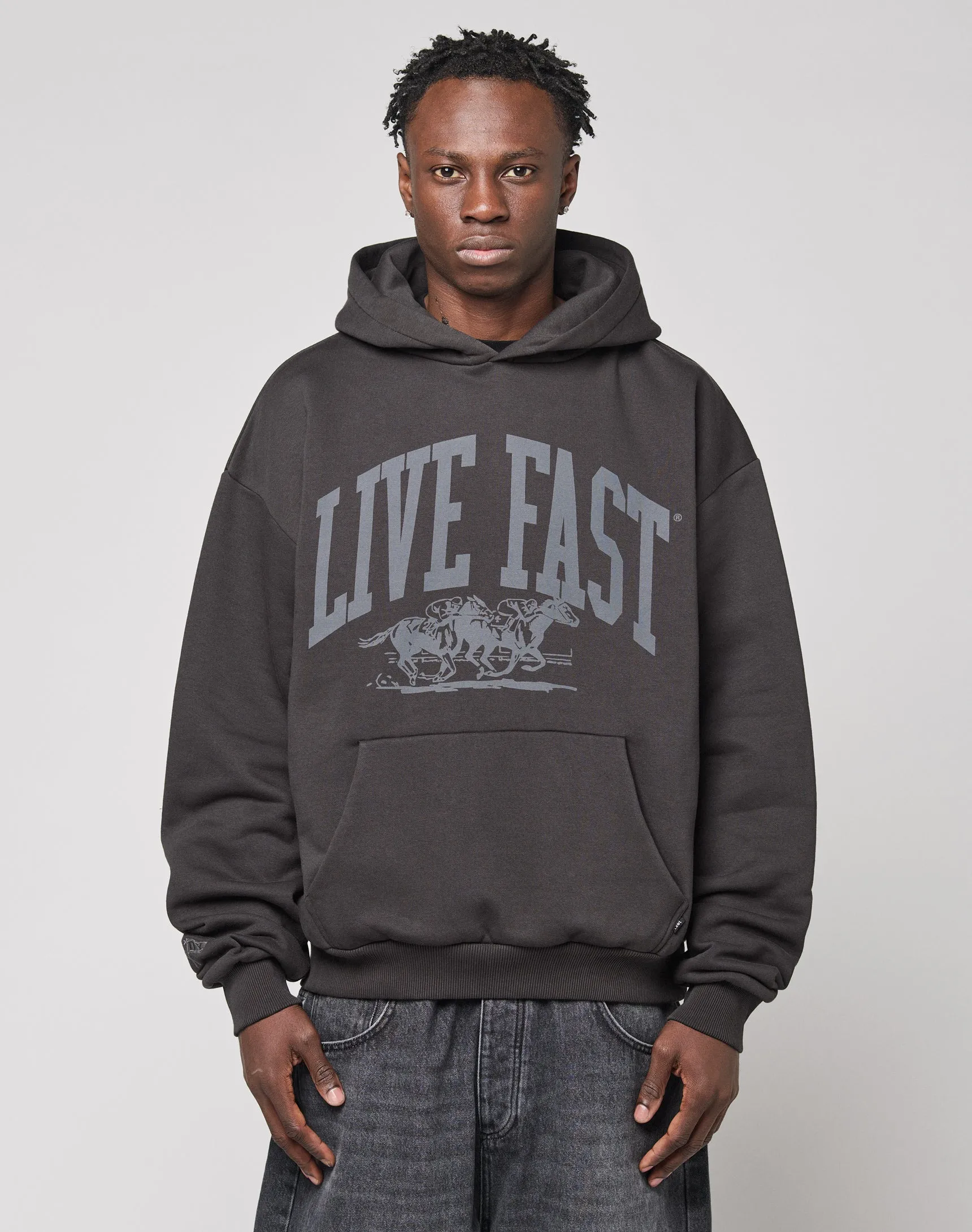 Live Fast Stallion Hooded sold by Live Fast Die Young