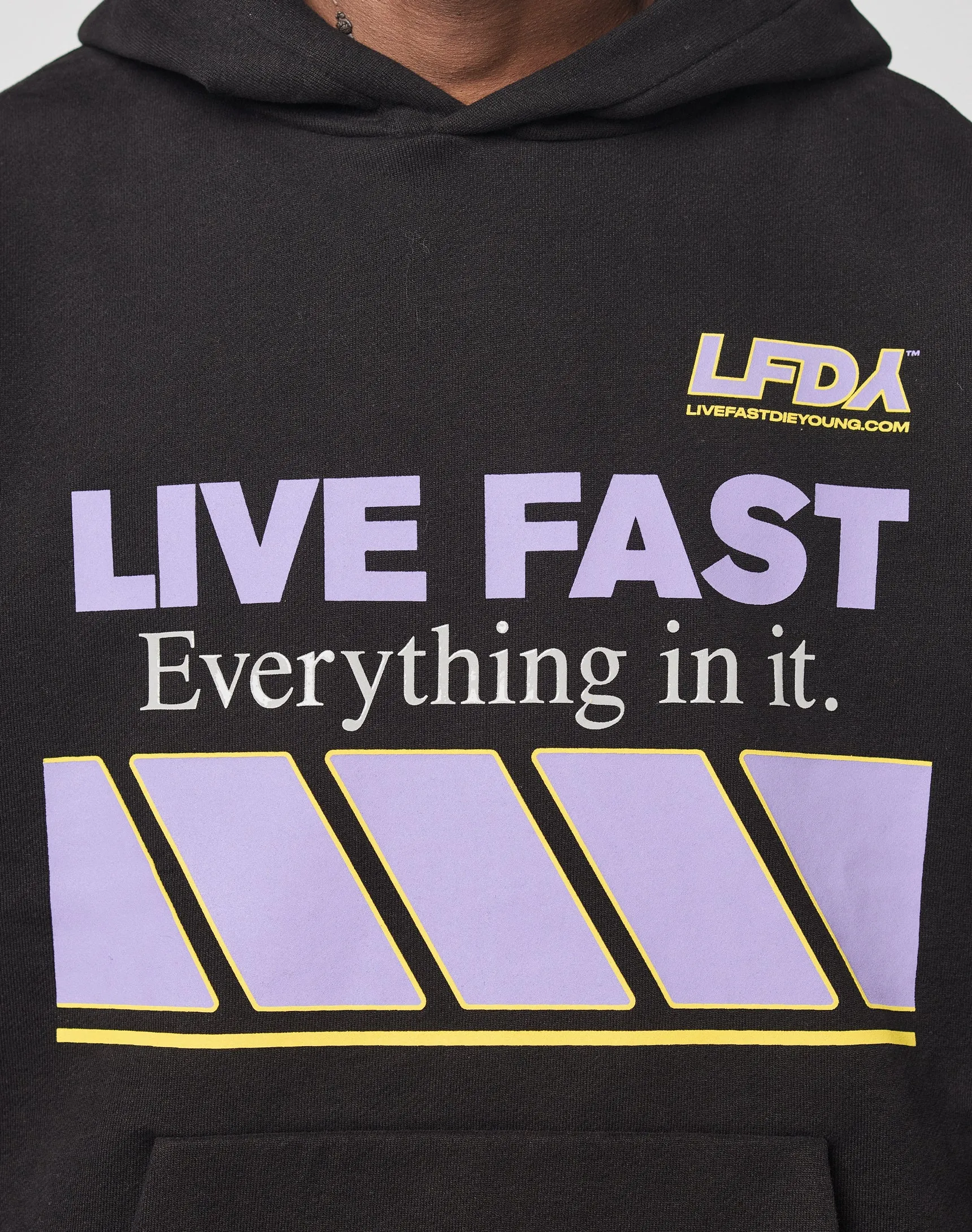 LFDY Racing Hooded sold by Live Fast Die Young product image thumbnail 2