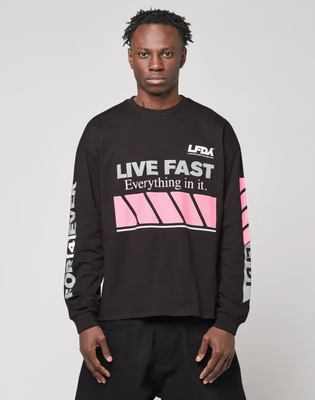 LFDY Racing Longsleeve sold by Live Fast Die Young