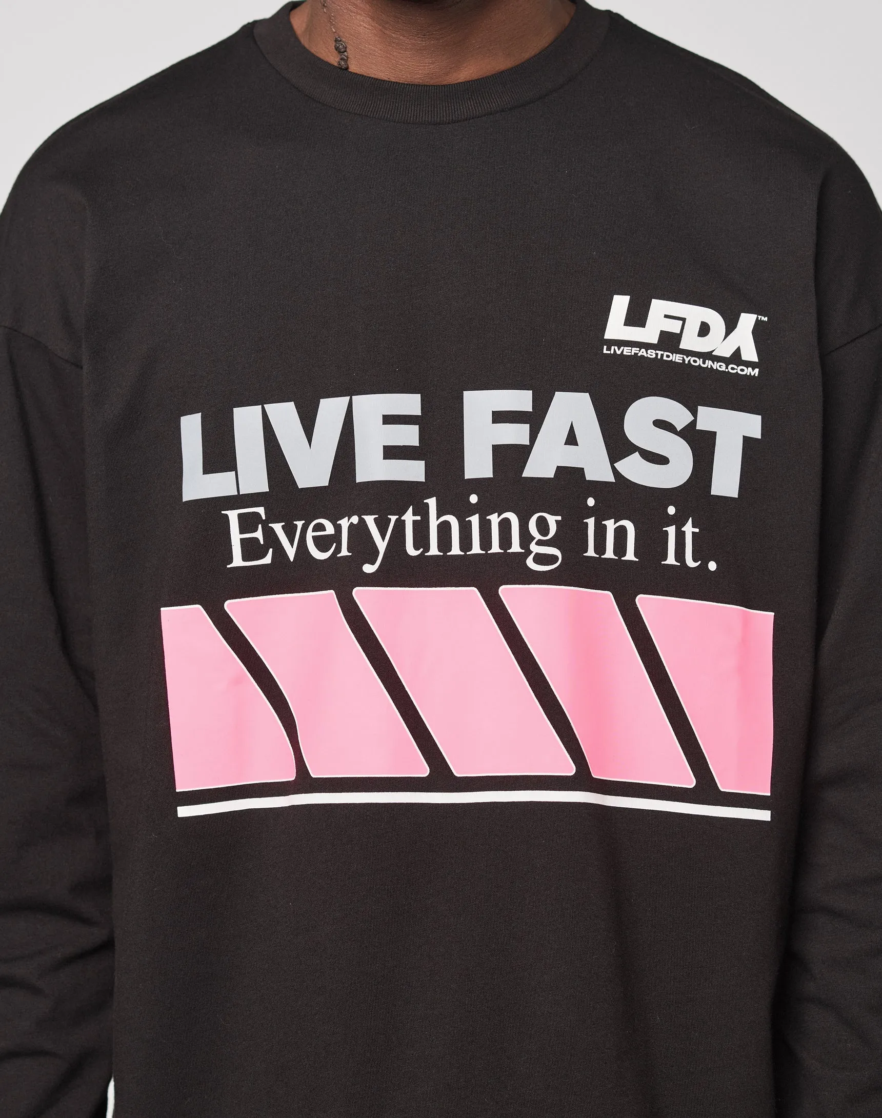 LFDY Racing Longsleeve sold by Live Fast Die Young product image thumbnail 2