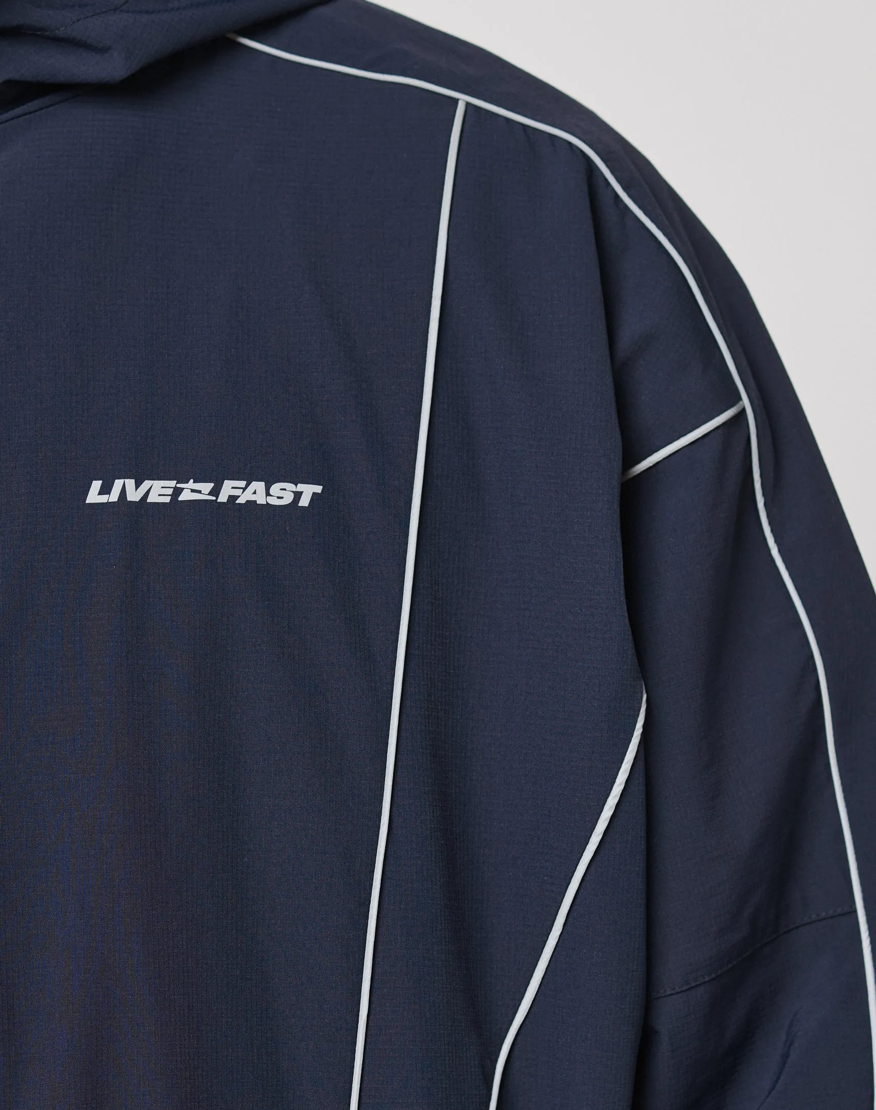 Live Fast Trackjacket sold by Live Fast Die Young product image thumbnail 2