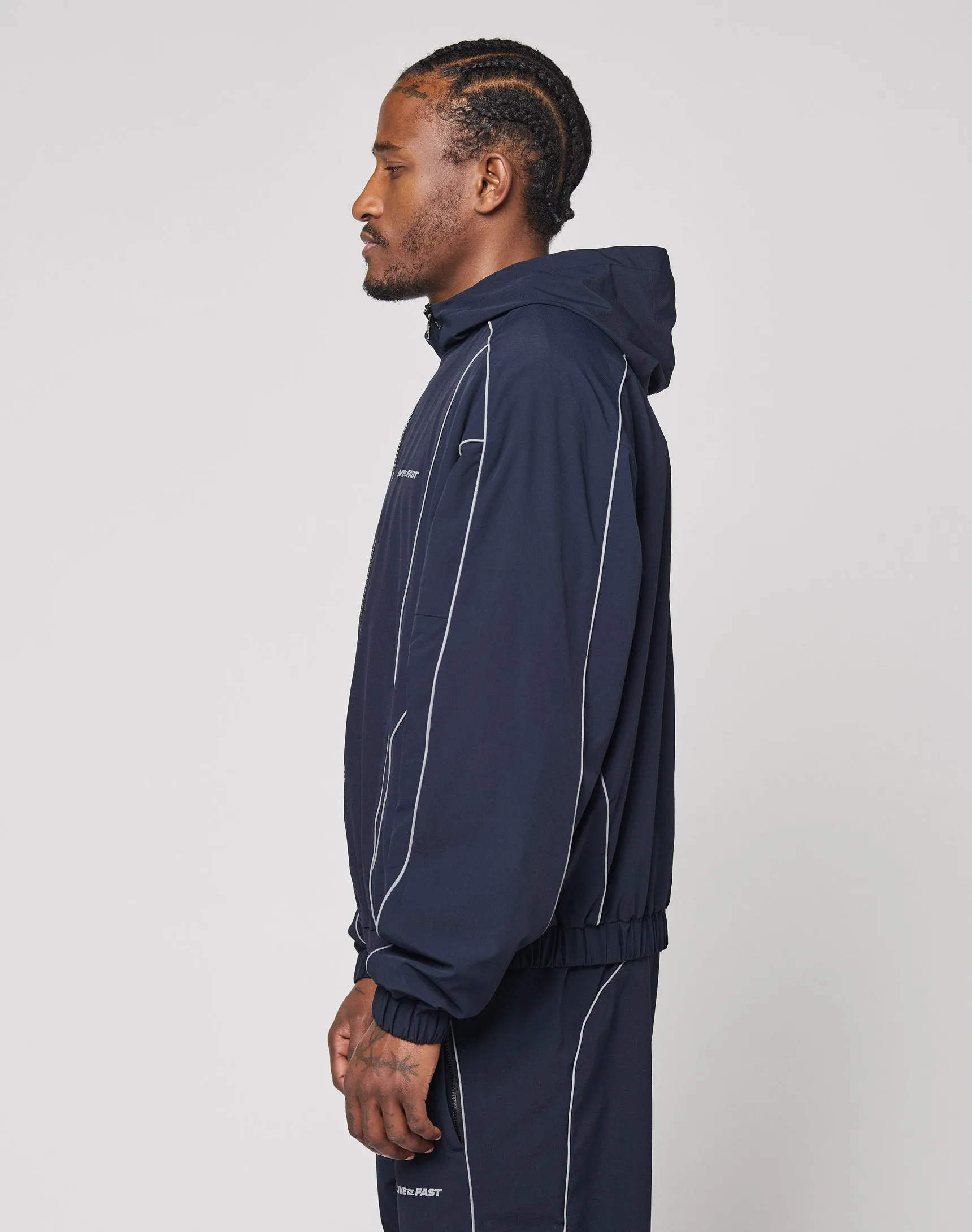 Live Fast Trackjacket sold by Live Fast Die Young product image thumbnail 4