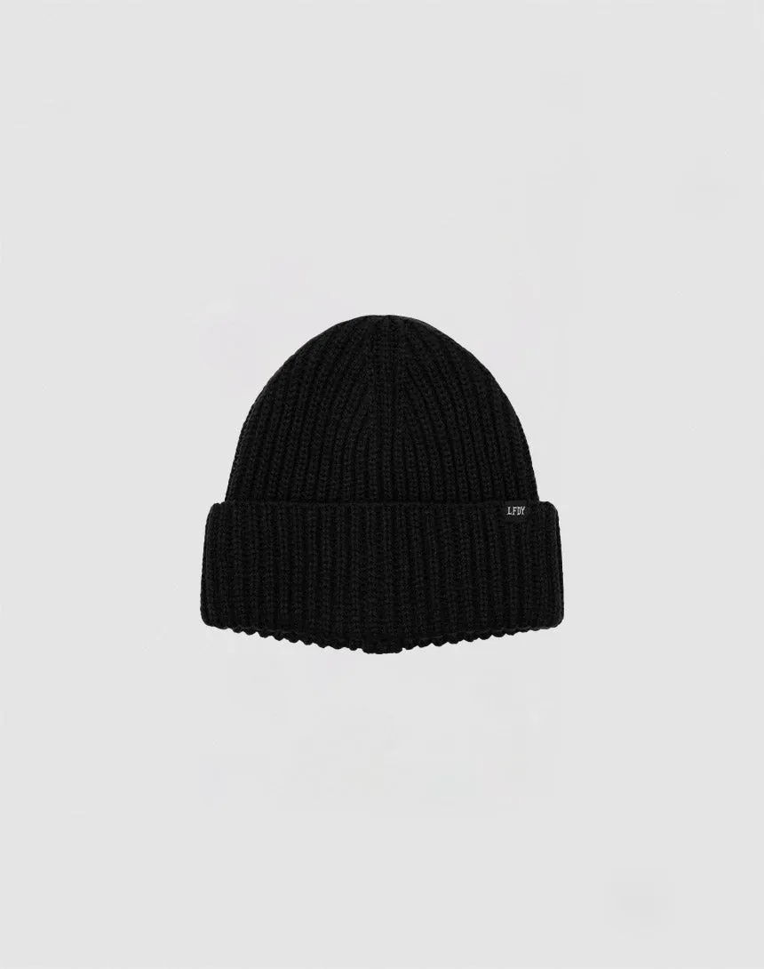 Rib Knit Beanie sold by Live Fast Die Young