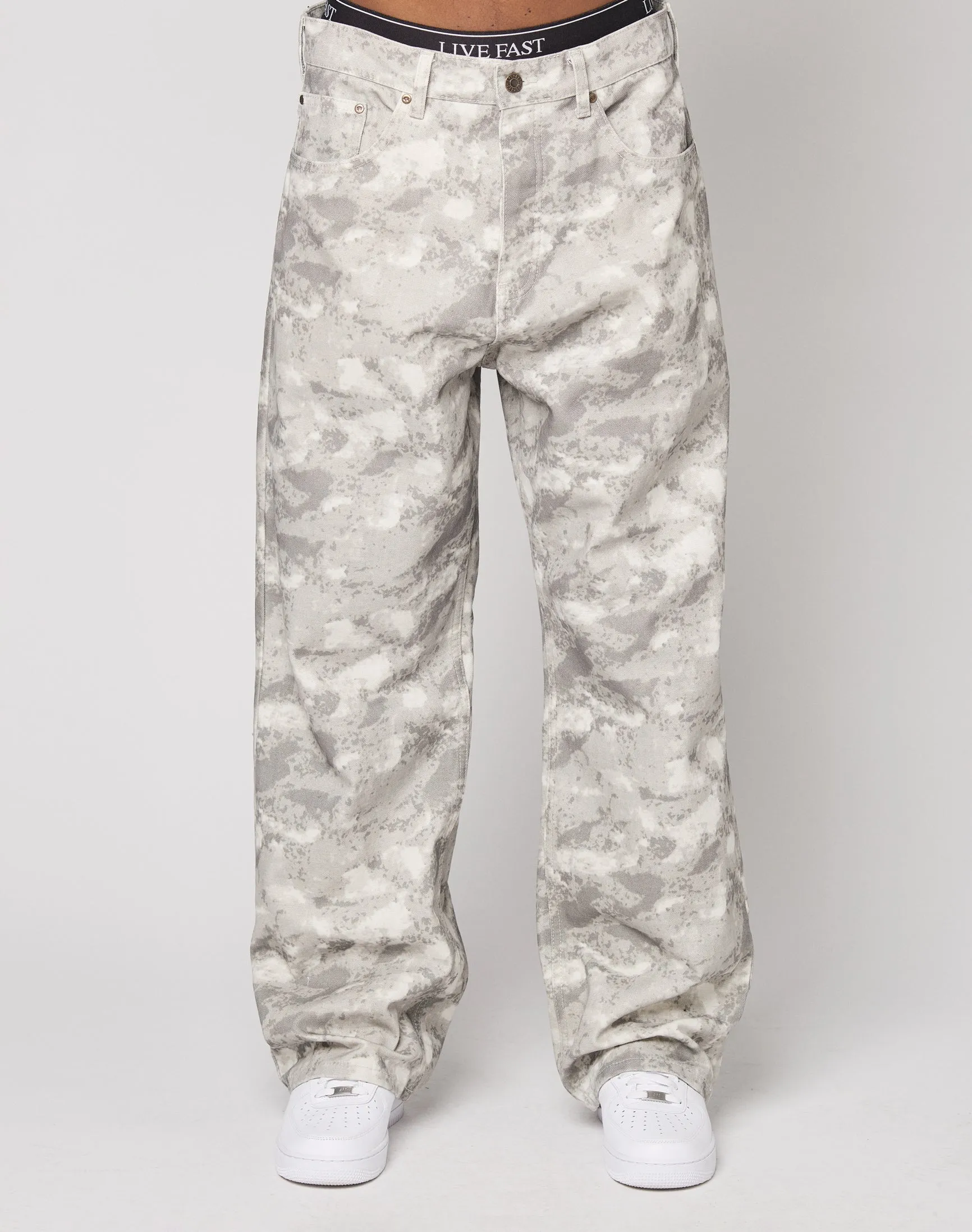 Live Fast Canvas Pants sold by Live Fast Die Young product image thumbnail 3