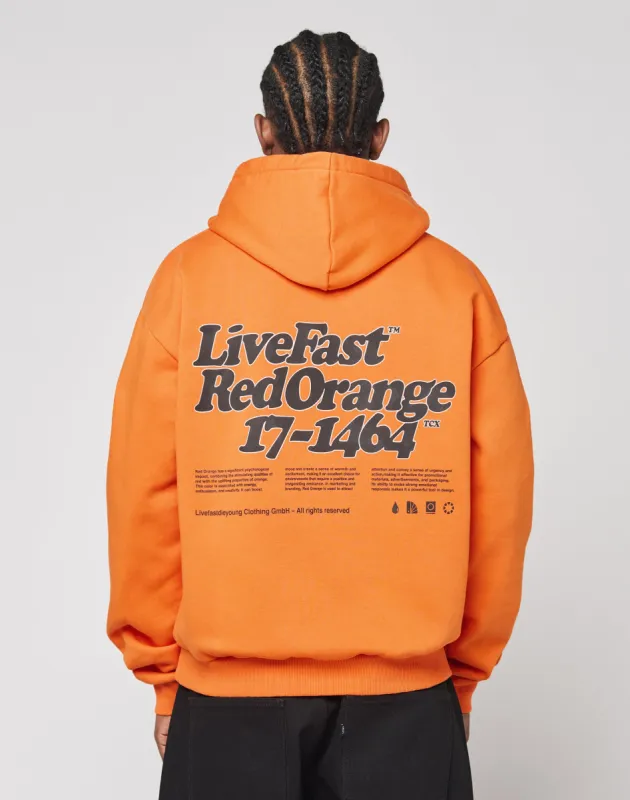 Basic Orange Hooded sold by Live Fast Die Young
