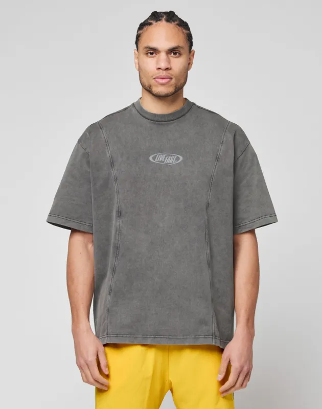 Live Fast Wave Tee sold by Live Fast Die Young