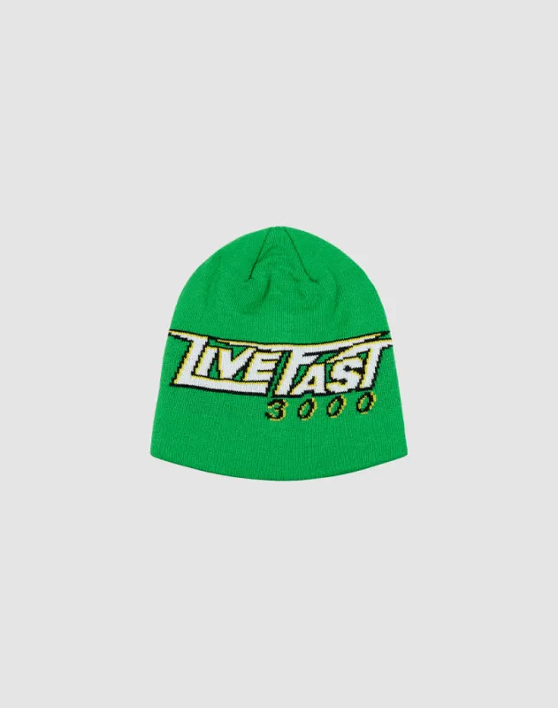 Live Fast 3000 Beanie sold by Live Fast Die Young
