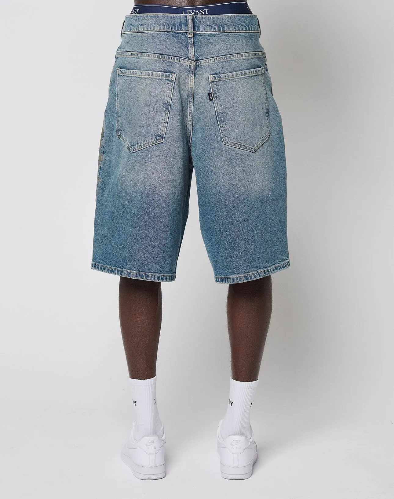 LFDY Tire Tracks Jorts sold by Live Fast Die Young product image thumbnail 5