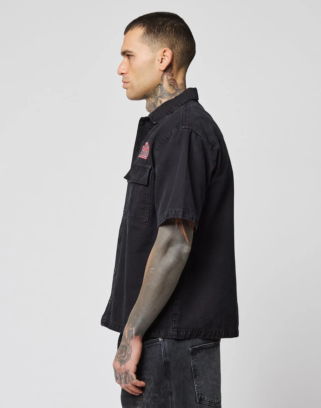 LFDY Workwear Shirt sold by Live Fast Die Young product image thumbnail 3